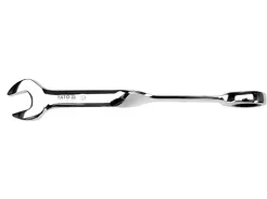 Yato Klucz płasko-oczkowy skręcony z grzechotką 18mm YT-01880