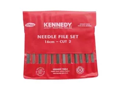 Kennedy Zestaw pilników igiełkowych ślusarskich 12szt 16cm KEN0316990 