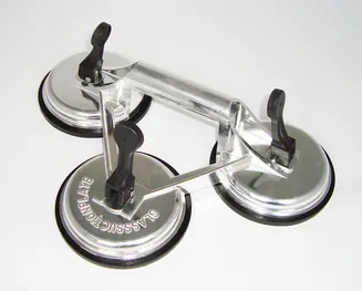 Drel Uchwyt przyssawka do szyb, aluminiowa potrójna CON-UCS-03 - 5
