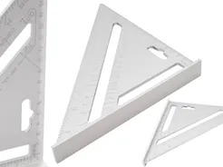Geko Kątownik stolarski aluminiowy ze stopką G29070