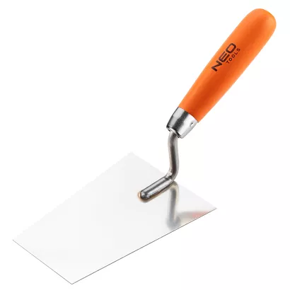 Neo Tools Kielnia sztukatorska trapezowa 140 mm uchwyt drewniany 50-141
