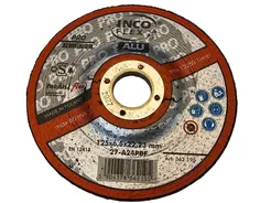 Incoflex Tarcza do szlifowania aluminium ALU PRO M27 125 x 6,5mm A24PBF