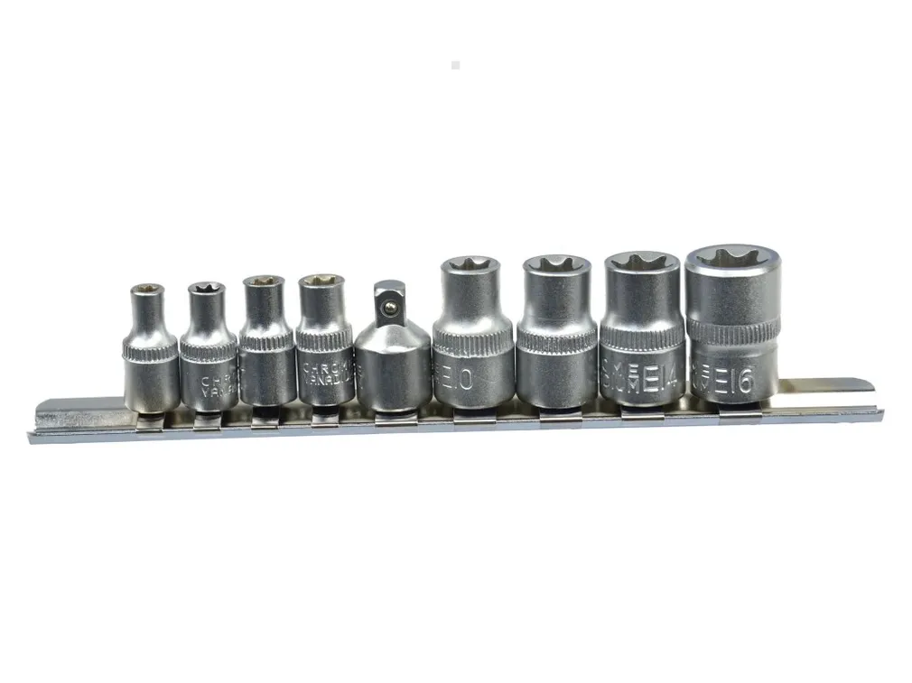 Geko Nasadki torx E5-E16 zestaw 9el. G10169