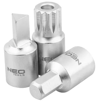 NEO Tools Zestaw kluczy do korka oleju 3/8