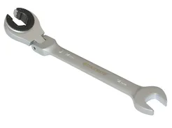 Quatros Klucz płasko oczkowy otwarty z grzechotką 10mm QS50210 