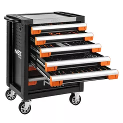 NEO Tools Szafka narzędziowa PRO 7 szuflad 174 elementy 84-220+G