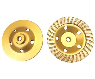 Magma Tarcza diamentowa Turbo 125 mm gwint M14 do szlifowania betonu - 2