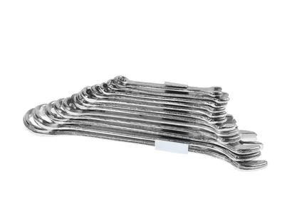 Geko Klucze płasko oczkowe 6-32mm zestaw 12el. G01551