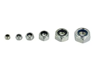 Geko Nakrętki kontrujące z uszczelniaczem 146szt. M4-M12 G02806  - 3