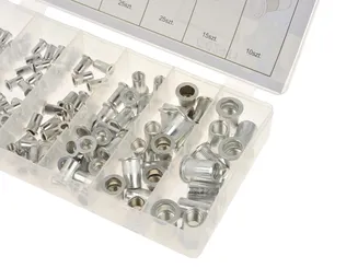 Geko Nitonakrętki aluminiowe 150szt. G02911 - 3
