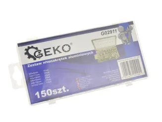 Geko Nitonakrętki aluminiowe 150szt. G02911 - 4