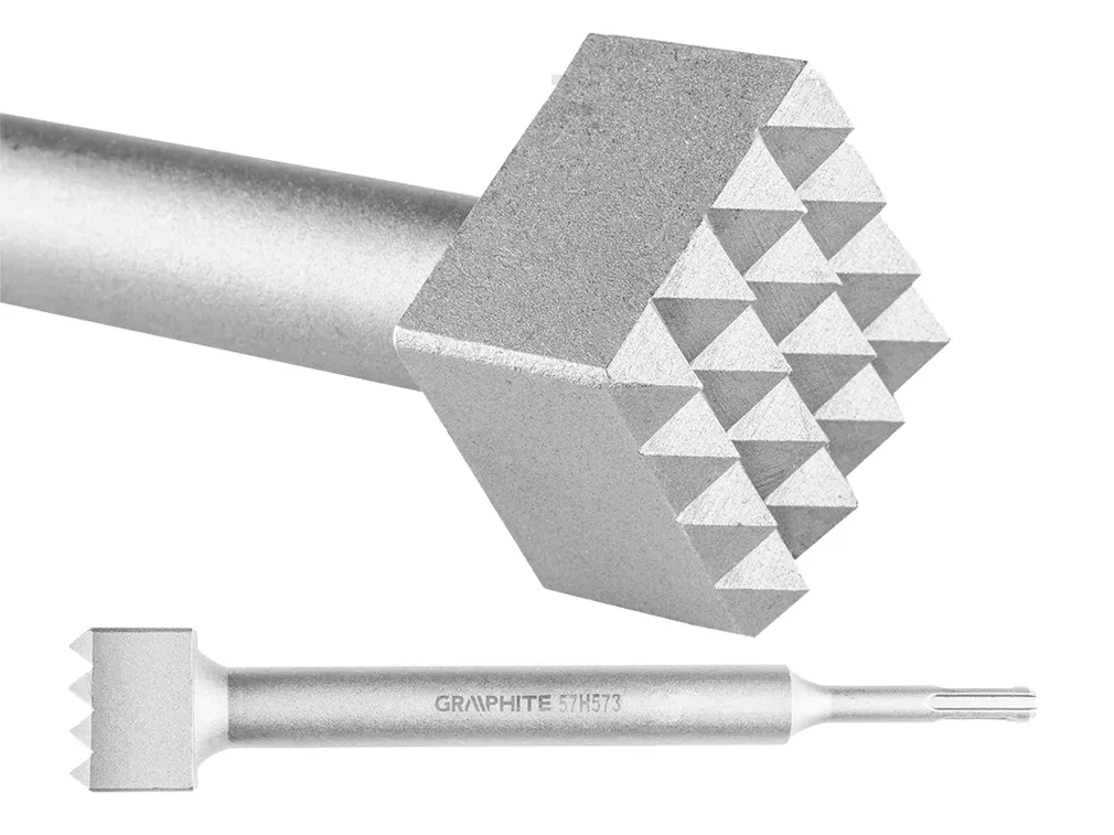 Graphite Dłuto groszkownik SDS Plus 40x40mm 57H573