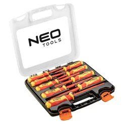 Neo Zestaw wkrętaków 1000V 9szt. 04-142