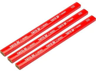 Yato Ołówki stolarskie HB 3szt YT-692603 - 2