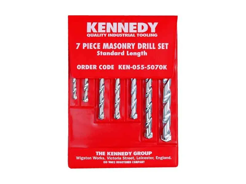 Kennedy Zestaw wierteł do betonu i muru  7szt. 4-10mm  KEN0555070 