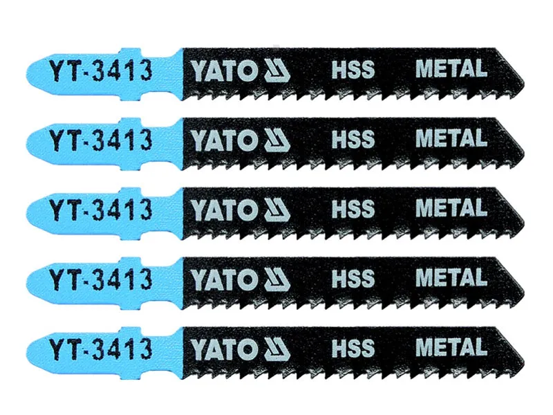 Yato Brzeszczoty do wyrzynarek HSS do stali 12 TPI 5 szt. YT-3413 