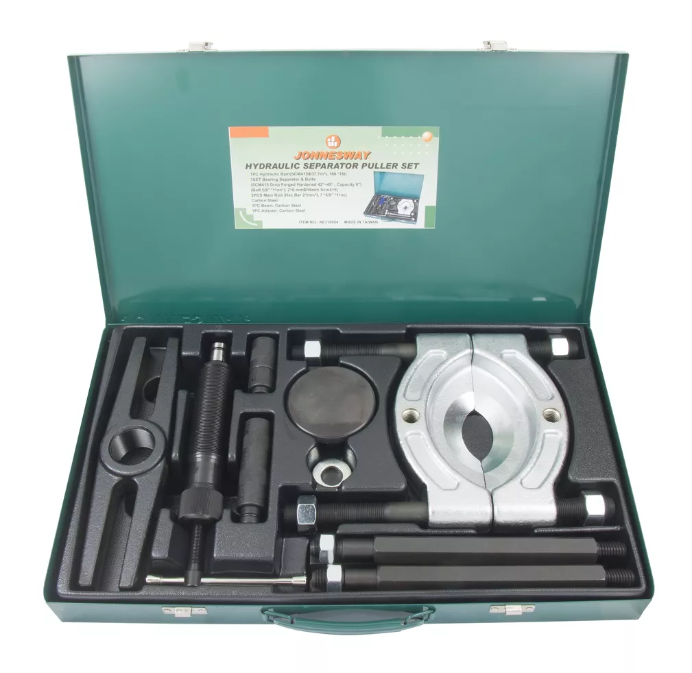 Jonnesway Zestaw ściągacz odklejacz 105-150mm z siłownikiem AE310004