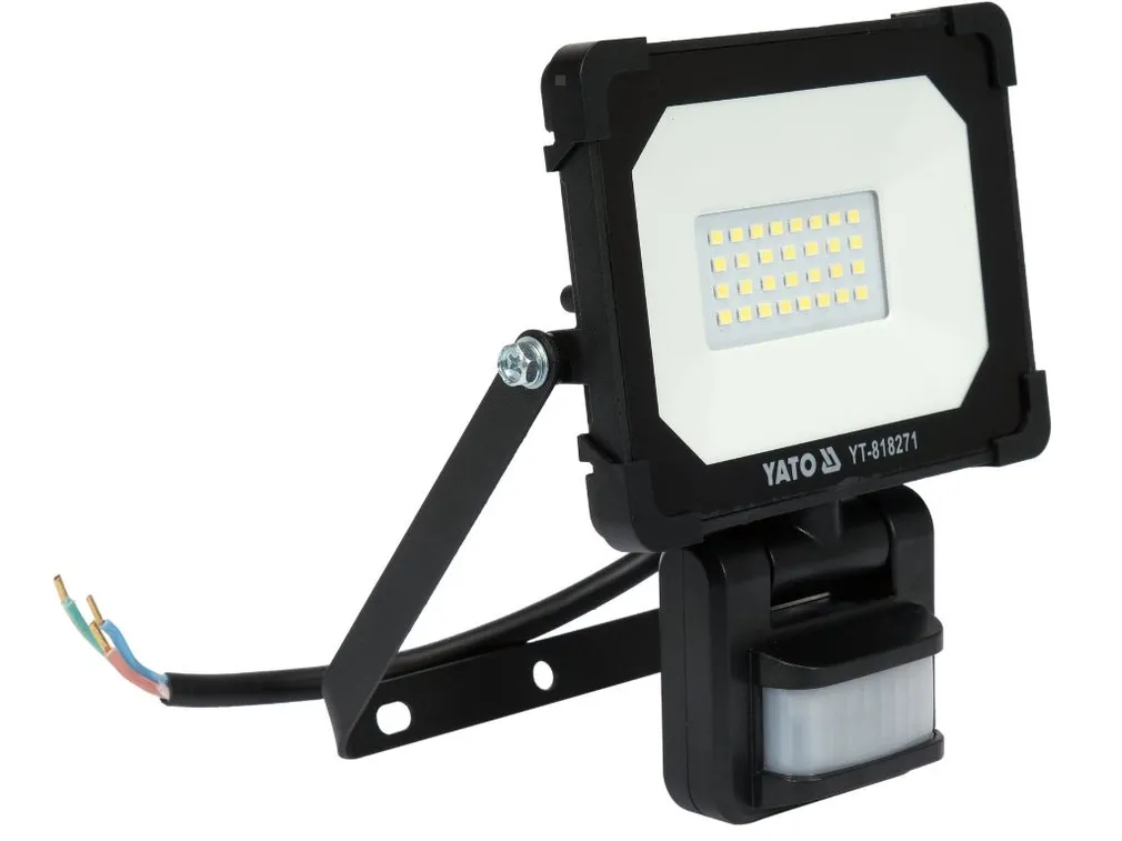 Yato Reflektor SMD LED 20W 1900lm z czujnikiem ruchu YT-818271