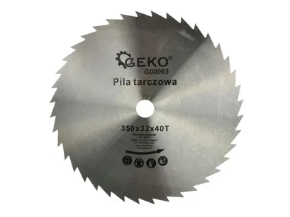 Geko Tarcza do cięcia drewna 350x32mm 40z. G00063 