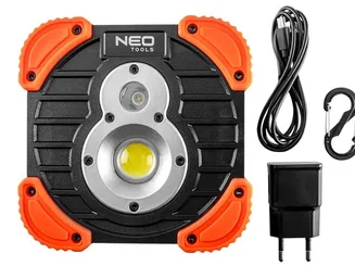 Neo Lampa robocza naświetlacz akumulatorowy 750+250 Lm COB 99-040 - 2