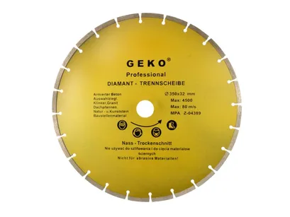 Geko Tarcza diamentowa do cięcia segmentowa 350x3mm G00255 