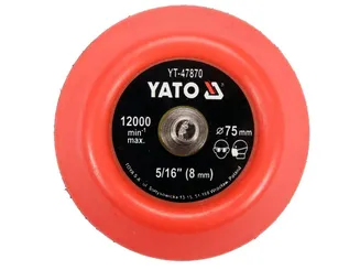 Yato Dysk polerski 75mm z rzepem YT-47870 - 3