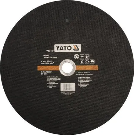 Yato Tarcza do cięcie metalu 400x4,0mm YT-6137 
