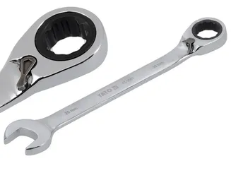 Yato Klucz płasko-oczkowy z grzechotką 20 mm YT-1663 - 2