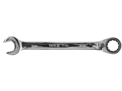 Yato Klucz płasko-oczkowy z grzechotką 20 mm YT-1663