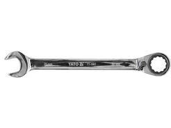 Yato Klucz płasko-oczkowy z grzechotką 20 mm YT-1663