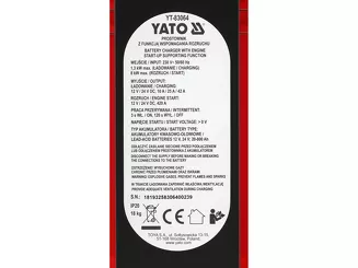Yato Prostownik z rozruchem 20–800 Ah YT-83064 - 7