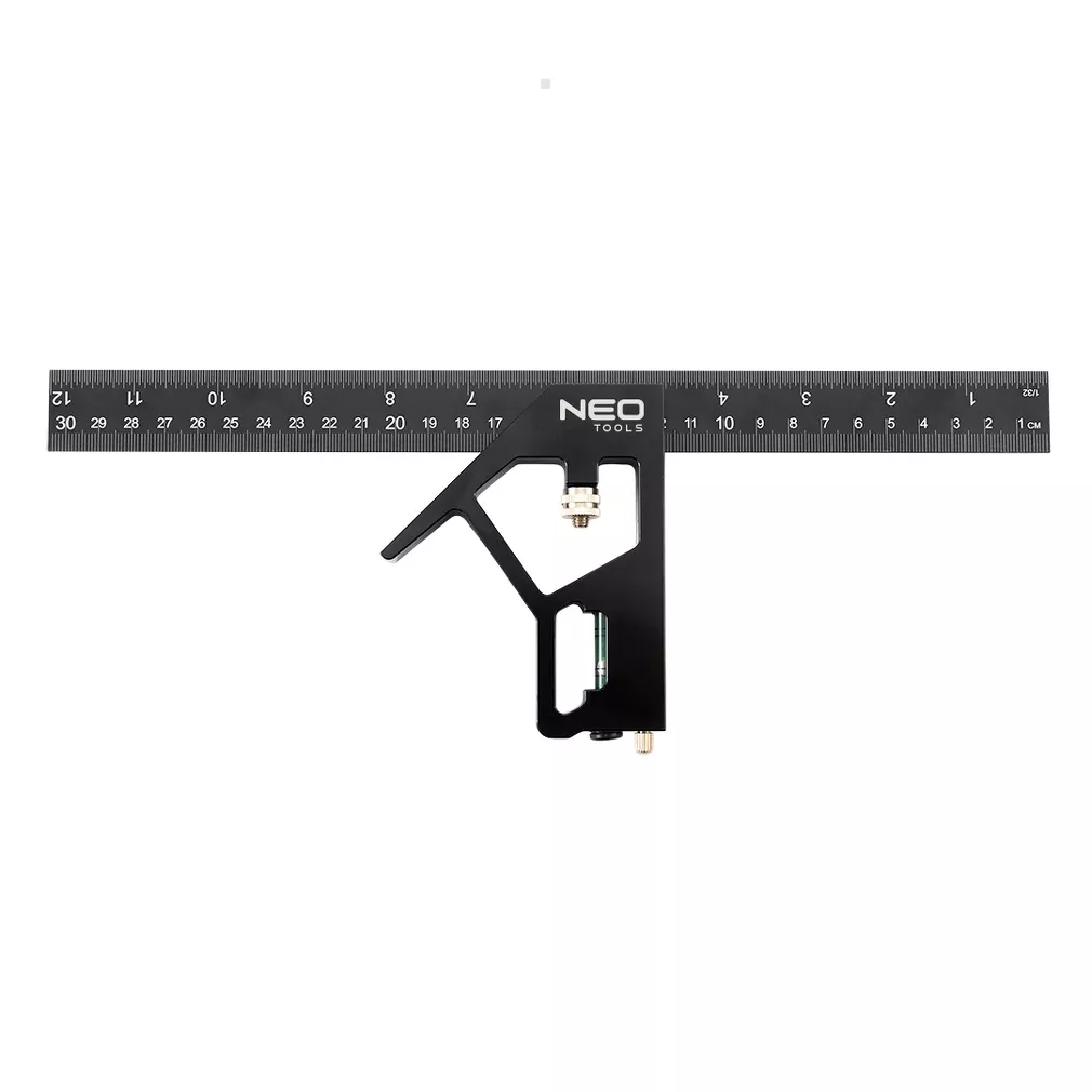 Neo Kątownik wielofunkcyjny aluminiowy 30 cm 72-127