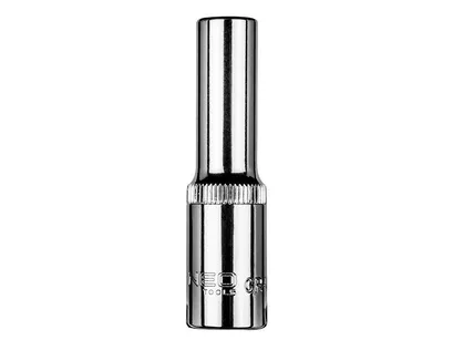 Neo Klucz nasadowy długi 22mm 3/8" 6-kątna 08-197