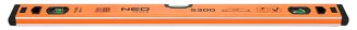 Neo Poziomnica aluminiowa S 300, 3 libelle, 60 cm 71-132 - 2