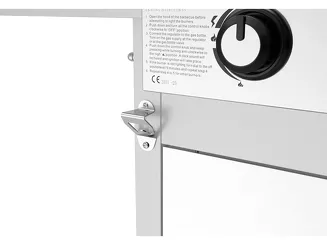Lund Grill gazowy 4+1 z żeliwnym rusztem 14,5 kW 99637 - 14