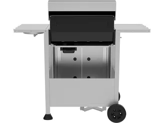 Lund Grill gazowy 4+1 z żeliwnym rusztem 14,5 kW 99637 - 3