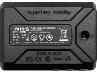 Yato Akumulator litowo-jonowy do YT-30415 2400mAh YT-30416 - 2