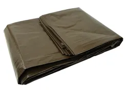 Geko Plandeka wodoodporna 12x15m brązowa 200G G70772 
