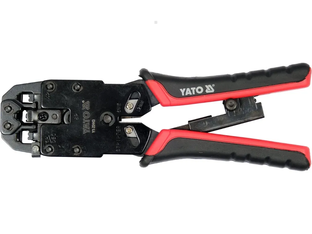 Yato Szczypce do zaciskania RJ45 RJ10 RJ11 YT-22443 