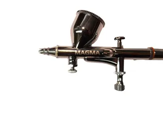 Magma Aerograf pistolet do malowania + 3 dysze zestaw AB180K - 6