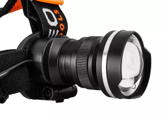 Neo Latarka czołowa 400 lum, zoom, CREE R5, 3xAAA 99-200 - 2
