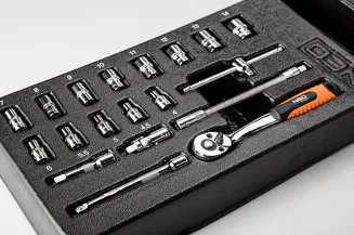 NEO Tools Klucze nasadowe zestaw 1/4