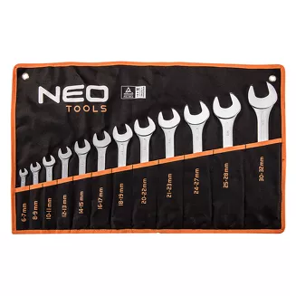 Neo Zestaw kluczy płaskich dwustronnych 6-32 mm, 12 szt. 09-852 - 4