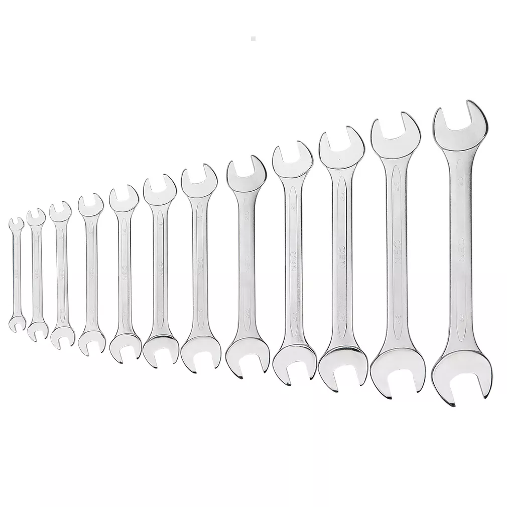 Neo Zestaw kluczy płaskich dwustronnych 6-32 mm, 12 szt. 09-852