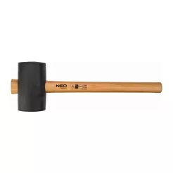 Neo Młotek gumowy z trzonkiem drewnianym 425g 25-052