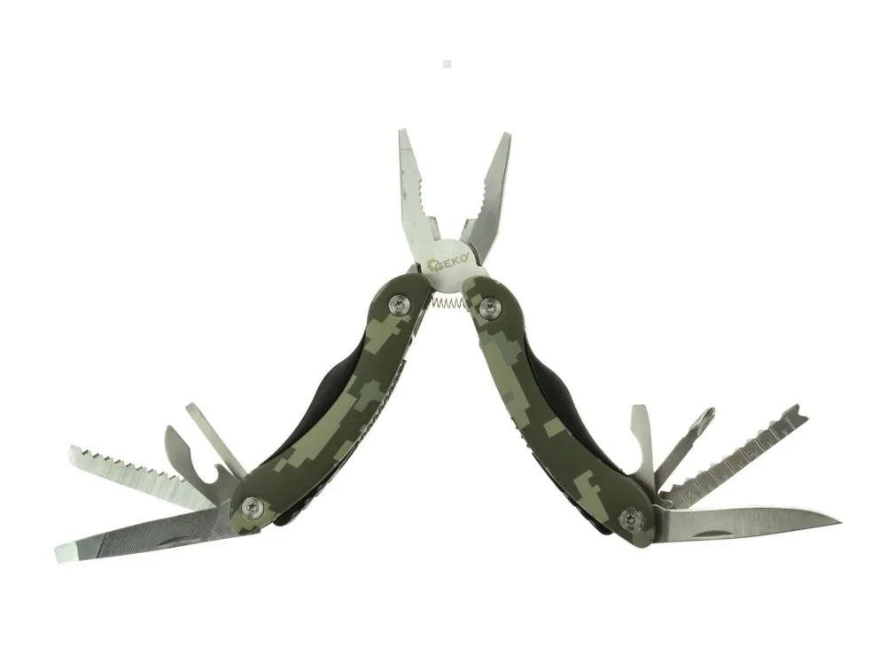 Geko Szczypce wielofunkcyjne multitool 15-funk. G02413