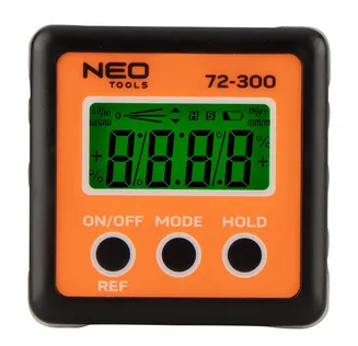 Neo Poziomica cyfrowa miernik kąta pochylenia LCD 72-300 - 3
