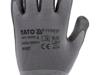 Yato Rękawice ochronne nitrylowe nakrapiane rozm. 9 YT-74758 - 4