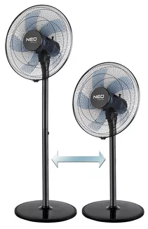 NEO Tools Wentylator podłogowy 50W śr. 40 cm 3 prędkości oscylacja 90-001 - 3