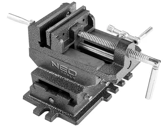 Neo Imadło maszynowe krzyżowe dwuosiowe 100 mm 35-035 - 7